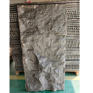 Panneau mural en pierre PU imperméable 3D Culture Pierre épaisse Faux rocher Dalle Revêtement mural extérieur Pierre artificielle <span class=keywords><strong>extérieure</strong></span> - Product Image 3