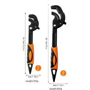 <span class=keywords><strong>Clé</strong></span> multifonctionnelle, <span class=keywords><strong>clé</strong></span> <span class=keywords><strong>à</strong></span> cliquet <span class=keywords><strong>à</strong></span> dégagement rapide avec tête <span class=keywords><strong>de</strong></span> <span class=keywords><strong>clé</strong></span> réversible et accessoires interchangeables - Product Image 2