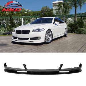 Alerón delantero estilo 3D para BMW F10 Serie 5 10-13, sin pintar, negro, PU, accesorio exterior de alta calidad - Product Image 1