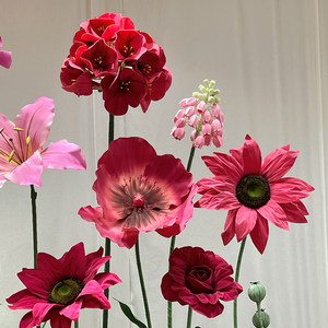 <span class=keywords><strong>ดอก</strong></span>กุหลาบกระดาษประดิษฐ์ขนาดใหญ่ งานศิลปะ<span class=keywords><strong>ดอก</strong></span>ไม้ ตกแต่งหน้าต่างห้างสรรพสินค้า ช่อดอกไม้ตกแต่งร้านค้า ของตกแต่งงานแต่งงาน - Product Image 3