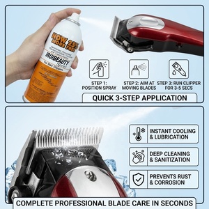 Vente en gros de vaporisateur pour tondeuse à cheveux 5 en 1, vaporisateur pour tondeuse à cheveux, soin rafraîchissant, désinfection, prévention de la rouille - Product Image 5