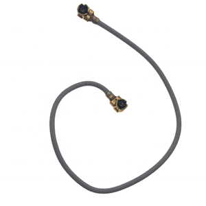 Cable de Antena Interno, Cable de Comunicación UFL Hembra RF 1.13mm Gris, 6 Hilos Planos, Hembra-Macho, 15m, Cable Alimentador RF 1:2 - Product Image 1