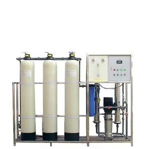 700L/H small Ro pure water processing plant with multi-media filter