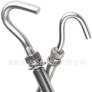 ตะขอเกี่ยวสแตนเลส Eda แบบขยายได้ M6 M8 ตะขอเกี่ยวแบบลื่น ความแข็งแรงสูง ขัดเงา ใช้ในอุตสาหกรรมก่อสร้าง - Product Image 4