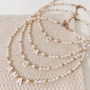 Collar <span class=keywords><strong>de</strong></span> Perlas Naturales <span class=keywords><strong>de</strong></span> Agua Dulce con Colgante <span class=keywords><strong>de</strong></span> Concha y <span class=keywords><strong>Amor</strong></span>, Collar <span class=keywords><strong>de</strong></span> Cuentas <span class=keywords><strong>de</strong></span> Acero Inoxidable Impermeable, Regalo para el Día <span class=keywords><strong>de</strong></span> la <span class=keywords><strong>Madre</strong></span> - Product Image 1