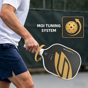 Raquette de pickleball Boomstick T700 en fibre de carbone, noyau en mousse intégrale de 16 mm entièrement entouré d'EVA, approuvée USAPA, légère <span class=keywords><strong>pour</strong></span> un contrôle maximal de la rotation - Product Image 3