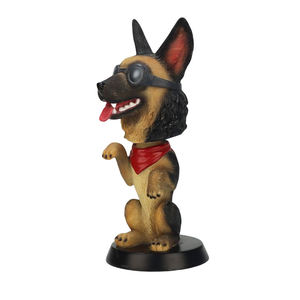 कस्टम मजाकिया कुत्ते लाक्षणिक बोबल सिर 3 डी पशु मूर्तिकला रेसिन शिल्प घर सजावट डेस्क गहने कस्टम रेसिन राष्ट्रपति उपहार - Product Image 5