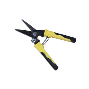 Tijeras Industriales de Acero Inoxidable con Borde Liso y Mango Amarillo, Cortadoras de Aviación Manuales de Cabeza Recta YL - Product Image 5