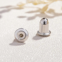Moconar 3 paires de fermoirs de boucles d'oreilles à verrouillage pour boucles d'oreilles pendantes lourdes, en argent sterling 925 plaqué or 18 carats, hypoallergéniques et confortables