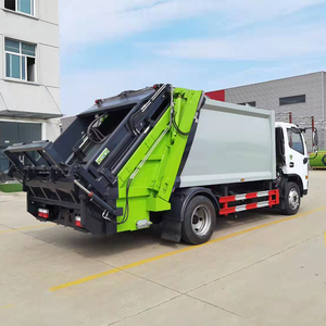 รถบรรทุกขยะแบบอัดบีบ Dongfeng 8 คิว พร้อมแชสซีสำหรับขายในแอฟริกาใต้ - Product Image 6