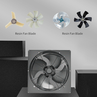 SANXIN kipas knalpot tiga fase 1800W, kipas angin aliran aksial kustom OEM Tiongkok