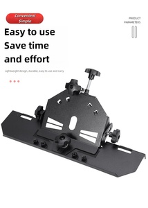 Soporte de chaflán de placa biselada de 45 grados de acero de grado industrial Ángulo fácil Corte G Herramientas manuales compatibles con OEM y ODM - Product Image 4