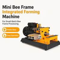 Machine à fabriquer des cadres de ruche, machine multifonctionnelle intégrée pour le perçage et le façonnage des tenons de cadre de ruche