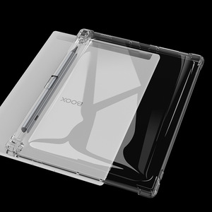 Étui transparent pour tablette <span class=keywords><strong>Onyx</strong></span> <span class=keywords><strong>Boox</strong></span> <span class=keywords><strong>Note</strong></span> X5 Mini 8,7 pouces, ajustement fin, léger, coque arrière transparente en TPU souple avec porte-stylet - Product Image 6