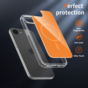 Funda Sanfeng Anti-Rayones Naranja para <span class=keywords><strong>iPhone</strong></span> 17e con Cubierta Trasera de Color Puro, Magnética, a Prueba de Golpes, Personalizada, Venta al Por Mayor - Product Image 3