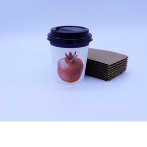 Bicchieri di Carta per Espresso con Logo Stampato, Formato Piccolo per Distributori Automatici, 180ml, da Asporto - Product Image 3