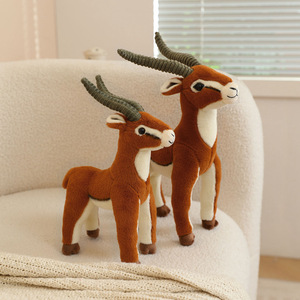 Peluche di Antilope Tibetana, Bambola di Capretto/Pecora, Compagno e Consolatore per Bambini, Animale di Peluche - Product Image 4