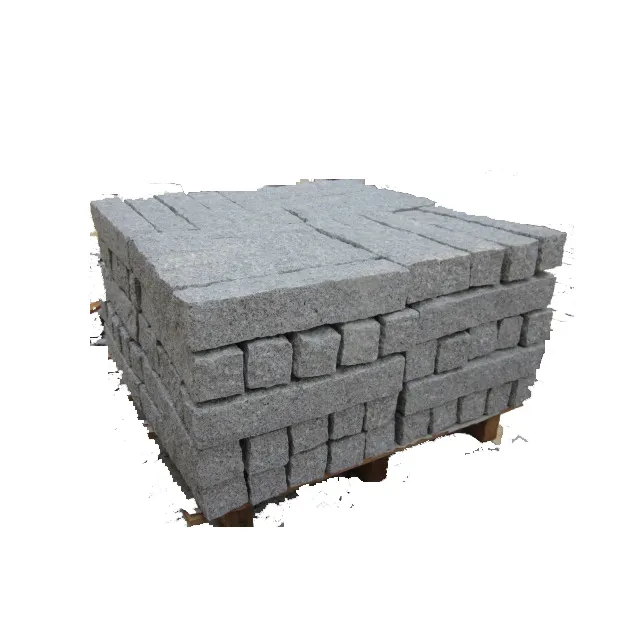 Esterno muro di blocchi di pietra di granito per la vendita