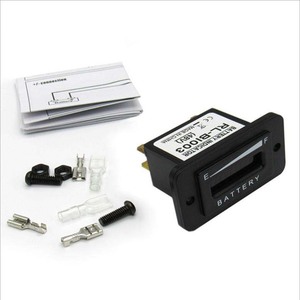 12V/24V/36V/48V tùy chọn dẫn điện áp pin và đồng hồ đo mức pin với Màn hình 10 đoạn cho xe điện - Product Image 5