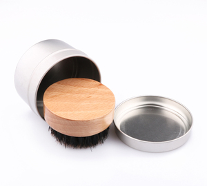 <span class=keywords><strong>Brosse</strong></span> à <span class=keywords><strong>cheveux</strong></span> à revêtement en céramique ionique <span class=keywords><strong>Brosse</strong></span> <span class=keywords><strong>ronde</strong></span> à baril jaune brillant avec poils de sanglier Forme ovale compacte pour <span class=keywords><strong>cheveux</strong></span> à friser - Product Image 6