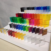 Großhandel Extrudierte Gegossene Design-Farbige Acrylbox mit Schiebedeckel Plexiglas-Vitrine Anpassbare Farbe Premium Acryl Waschbar