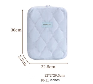 Custodia Protettiva Trapuntata Morbida per Notebook, Borsa Impermeabile per Laptop da Donna, Custodia Protettiva Portatile in Nylon per Tablet, Borsa <span class=keywords><strong>a</strong></span> Mano - Product Image 6