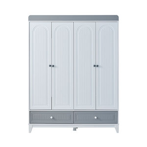 Muebles de Dormitorio de Excelente Calidad, Armario de 4 Puertas para Bebés, Combina Detalles Modernos y un Diseño Estético - Product Image 1