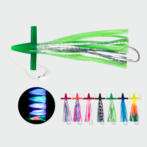 Sensoar Octopus Hameçon en acier inoxydable renforcé de 7 et 9 pouces pour la pêche en bateau, la pêche au maquereau, la pêche au <span class=keywords><strong>loup</strong></span> de mer et la pêche à la traîne en mer - Product Image 1