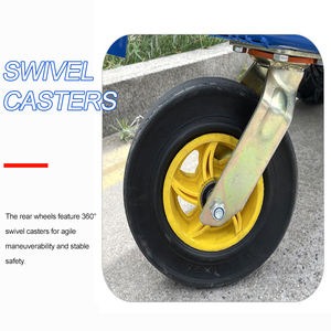 Chariot à main électrique pour le <span class=keywords><strong>transport</strong></span> sur chantier, plateforme de <span class=keywords><strong>transport</strong></span>, ciment, agriculture - Product Image 4