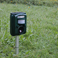 Répulsif à oiseaux à ultrasons à énergie solaire GH-501, répulsif pour animaux, fournitures de jardin
