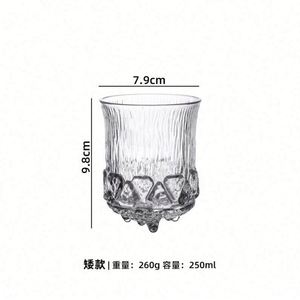 Copas de Vino Clásicas Transparentes de PP con Asa de Aluminio, Modelo Usa Mairun Usa 823 para Uso en el Hogar y Fiestas - Product Image 2