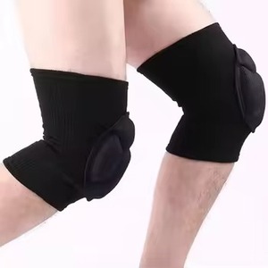 Rodilleras Elásticas para Hombre, Equipo de Fitness, Protector de Rodilla para Baloncesto, Rodillera Antideslizante Engrosada con Soporte Protector - Product Image 3