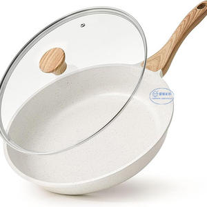 Sartén Antiadherente de 12 Pulgadas con Revestimiento de Granito Suizo, Juego de Sartenes para Freír - Product Image 1