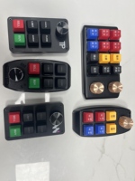 Teclado Personalizable con Macros para Oficina, Copiar y Pegar, Dibujo en PS, Control de Audio en PC, Ajuste de Volumen para Esports, Teclado para Trading de Acciones