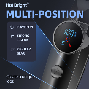 Tondeuse à Cheveux Professionnelle Rechargeable avec Lame en ACIER INOXYDABLE et Moteur <span class=keywords><strong>7200</strong></span> RPM pour Hommes, Équipement de Barbier - Product Image 4