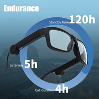 Les hommes et les femmes de la marée de la mode en plein air peuvent parler et écouter des chansons casque bluetooth sans fil conduisant des lunettes de soleil