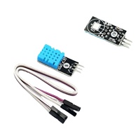 DHT11 DHT22 M01-SHT20 Modul Sensor Suhu dan Kelembapan Papan Merah/Hitam/Biru Modul WiFi Presisi Tinggi Cina