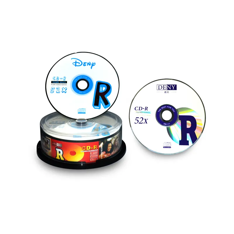Горячая Распродажа отказать пустой CD-R однослойный компакт-дисков Китай (материк) 700mb статус стиль Тип Скорость продукты диск запас пустой компакт-диска