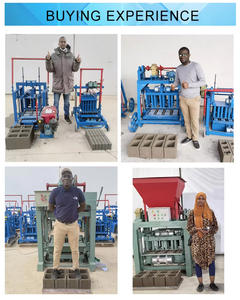 2-45 Bricklaying <b>Machine</b> for <b>Making</b> 250-150-200 (LWH) mm Solid BricksSmall Mobile DieselConcrete Brick Press <b>Machine</b> - Product Image 3