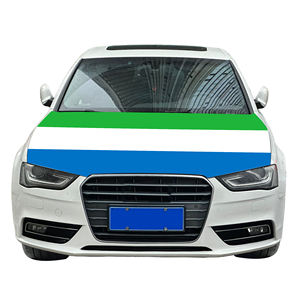 Copertura del cofano auto nazionale a prezzi accessibili bandiera Sierra <span class=keywords><strong>Leone</strong></span> copertura del motore auto fabbrica di vendita diretta tessuto in poliestere - Product Image 6