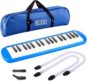 กระเป๋านุ่มสำหรับห้องเรียนเครื่องดนตรีทำจาก ABS 37ปุ่ม <span class=keywords><strong>Melodion</strong></span> สีฟ้า - Product Image 6