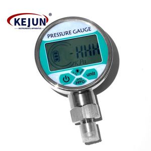 0-600bar Radial Axial 100mm Medidor de presión de aire de vacío de acero inoxidable Manómetro digital Monitor NPT1/4 Medidor de presión hidráulica - Product Image 1