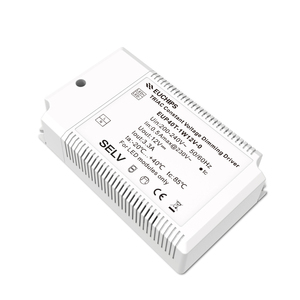 Controlador LED de Silicio EUCHIPS 24V DC 40W, Salida de Voltaje Amplio Constante, Tipo <span class=keywords><strong>Triac</strong></span> de Salida Única, 50/60Hz, Certificado CE - Product Image 2