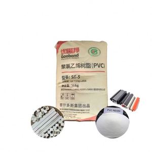 Resina de PVC Goobond SG-5 en Polvo, Grado Extrusión, Materia Prima para Tuberías, 25 kg por Bolsa, Cloruro de Polivinilo, Materia Prima Plástica - Product Image 1