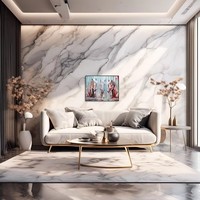 Décoration murale moderne en métal coloré avec trois chevaux, art équestre pour salon, hôtel, bureau, maison, vente en gros