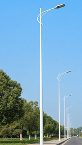 Hot Sale 6-22M Solar Steel Street <b>Light</b> Single Arm Double for Road Lighting Solar Lamp <b>Pole</b> for Urban Areas - Product Image 5