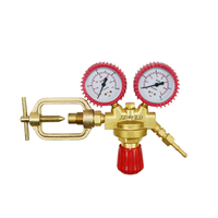 Régulateur de gaz acétylène en laiton Ref 116 MOX, connecteur de cadre, modèle JZWELD/JGR-02B pour argon et oxygène