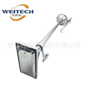 Klaxon électrique Weitech 12V en aluminium, tube unique, haute fréquence, pour modification de véhicule - Product Image 2