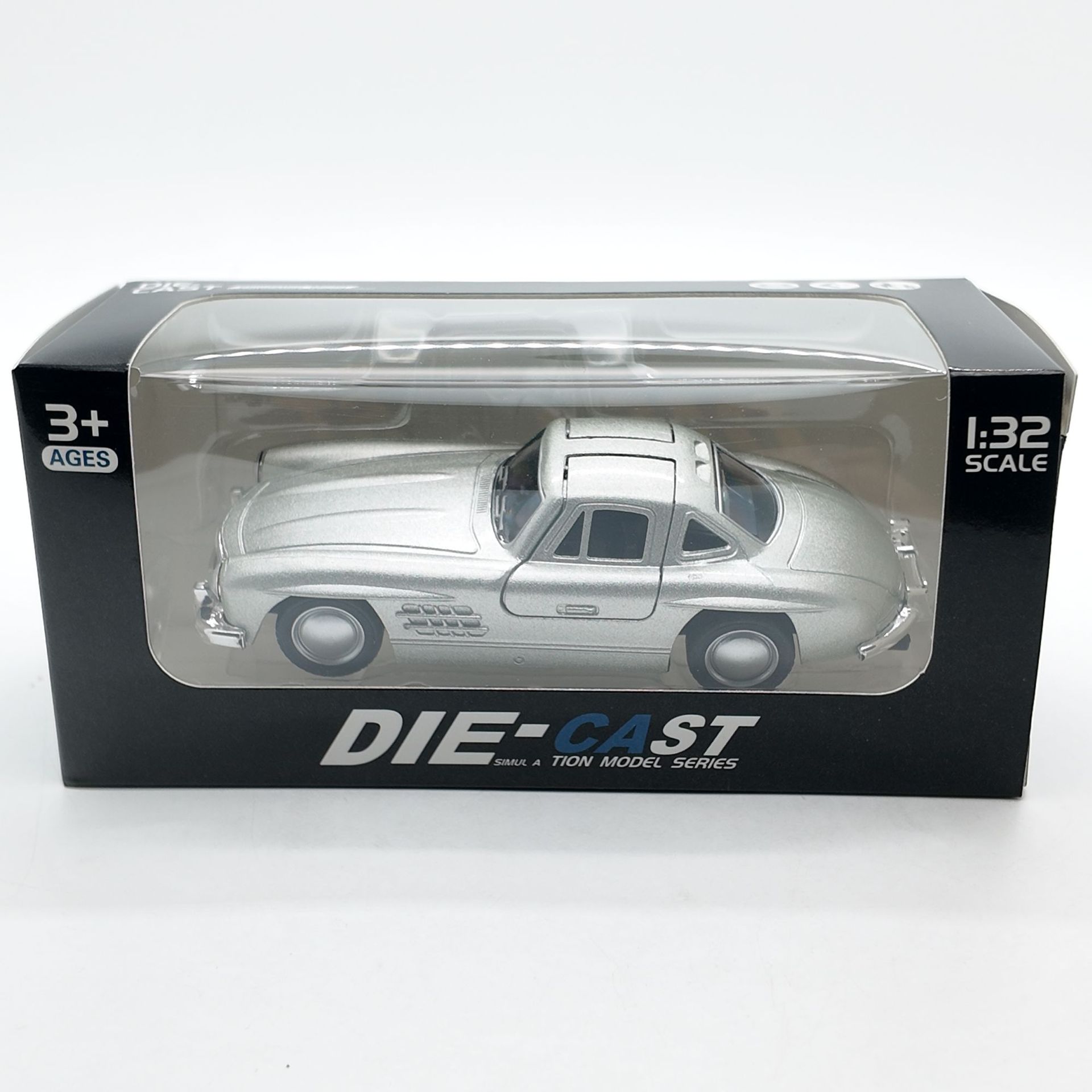 Vintage Car silver (Window Box)