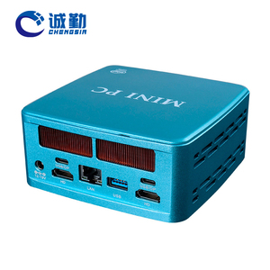 Văn phòng Máy tính để bàn Mini PC Dual Lan Intel 13 12th Gen Core i3 i5 i7 i9 2 * DDR5 2 * HD/2 * Type-C x86 <span class=keywords><strong>Linux</strong></span> Ubuntu Barebone NUC Mini PC - Product Image 1